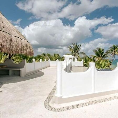 Luxury 5-Br Beachfront Home In Tulum Casa Sofia Gato Esterno foto
