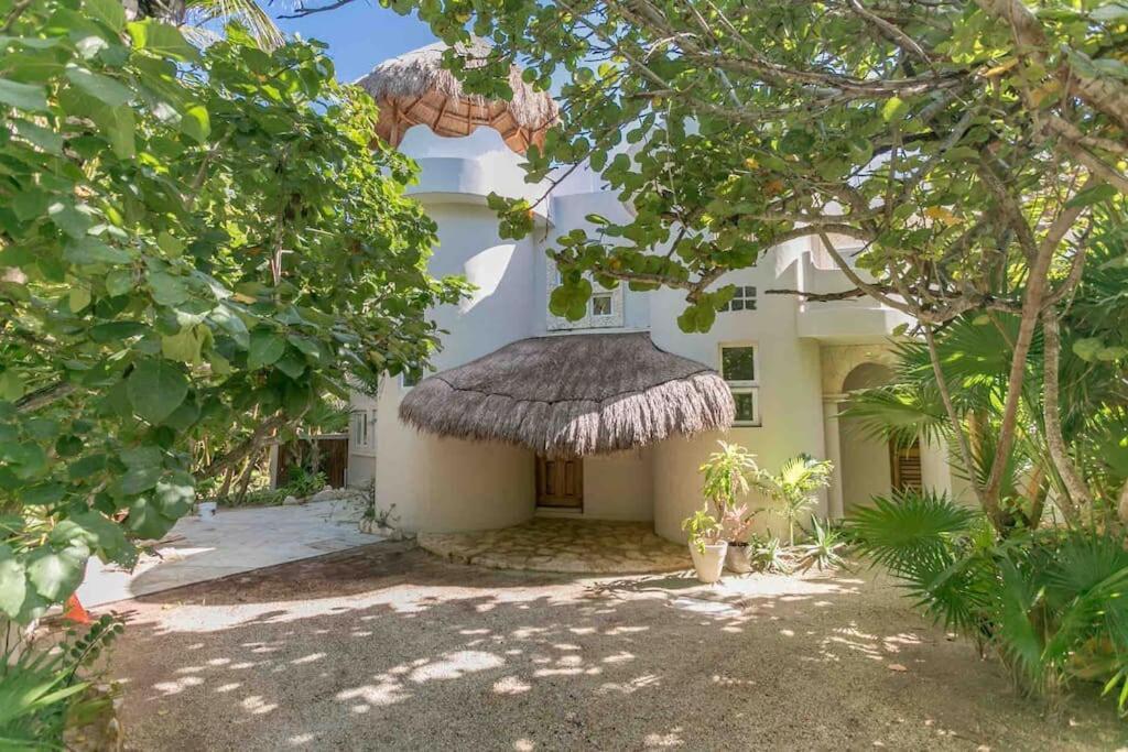 Luxury 5-Br Beachfront Home In Tulum Casa Sofia Gato Esterno foto