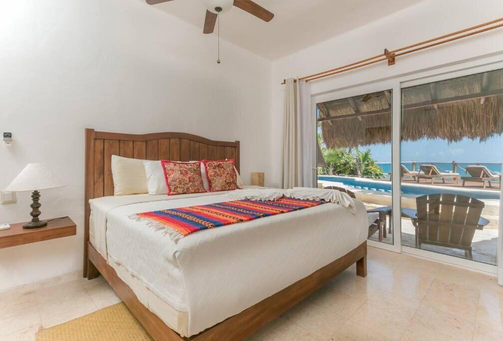 Luxury 5-Br Beachfront Home In Tulum Casa Sofia Gato Esterno foto