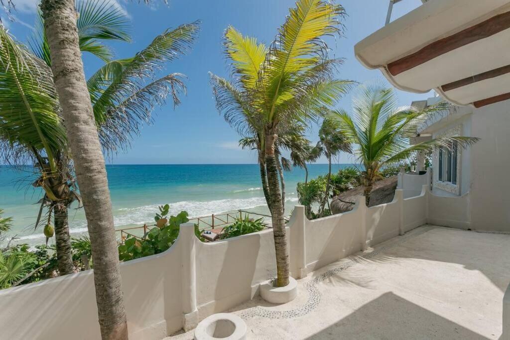 Luxury 5-Br Beachfront Home In Tulum Casa Sofia Gato Esterno foto
