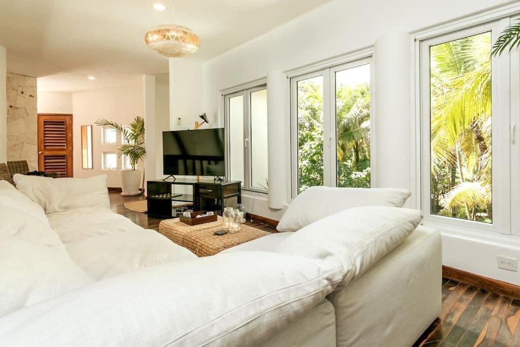 Luxury 5-Br Beachfront Home In Tulum Casa Sofia Gato Esterno foto
